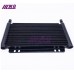 Free shipping  Oil Cooler Aluminum Transmission Oil Cooler 15Row 17Row Automatic Stacked Plate Oil Cooler Radiator