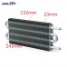 4 Row Black Aluminum Remote Transmission Oil Cooler/Auto-Manual Radiator Converter Kit TK-HYOC401