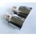 Inlet (54mm) Outlet (89mm)  stainless steel  Exhaust Tip/Muffler pipe For B MW B ENZ A UDI V W Car Accessories