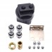 Oil Filter Relocation Male Sandwich Fitting Adapter Kit 3/4-16 M20 x1.5 Oil Filter Cooler Sandwich