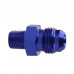 (AN6-NPT1/8) AN6 to 1/8 NPT Straight Adapter Flare Fitting auto hose fitting Male SL816-06-02-011