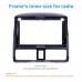 Seicane Fascia Black Frame 9 inch for 2002 HONDA CRV Dash Mount Kit Trim Panel No gap