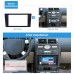 SeicaneDouble Din Car Stereo Fascia  Adaptor Dash Kit Trim Bezel for 2006 Ford Mondeo Audio Frame Panel Fitting Kit