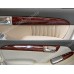28pcs For Toyota Land Cruiser Prado FJ120 2003-2009 Wood Grain WOOD DASH KIT TRIM PANEL Kit Cover Car Styling Accessories