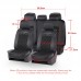 PU leather universal car seat cover artificial suede diamond pattern FIt for most cars high-end luxury car interiors