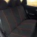 Car Seat Covers Interior Accessories Airbag Compatible Seat Cover For Lada Volkswagen Red Blue Gray Seat Protector