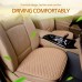 Car Seat Covers Front/ Rear/ Full Set Choose Car Seat Cushion Linen Fabric Car Accessories Universal Size Anti-slip