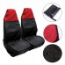 2PCS Car Front Seat Protector Cover Heavy Duty Universal Waterproof Auto Seat Covers Car Seat Cover Breathable Cushion Protector