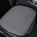 Car seat cover front/rear flax seat protect cushion automobile seat cushion protector pad car cover mat protect