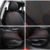 Soccer Ball Style Car Seat Covers Jacquard Fabric Universal Fit Most Brand Vehicle Interior Accessories Seat Covers