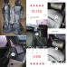 2021 PU Leather Stype Universal Car Seat Covers Airbag Compatible WaterProof Automobile Interior Accessories Fit most cars