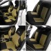 9pcs Car Seat Covers Set Polyester Fabric Auto Protect Covers Universal Fits Most Cars Covers Car Seat Protector