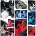 9PCS Car Seat Covers Set Universal Fit Most Car covers with Tire Track Detail Styling Car Seat Protector Four Seasons