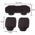 Car Seat Cover Cushion Automobiles PU Leather Universal Auto Interior Accessories Four Seasons Protect Set Chair Mat Car-styling