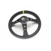 Universal 330MM 350MM Leather Steering Wheel Suede Steering Wheel Drift racing type Genuine Leather/Suede/PVC Style