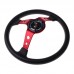 Sport Steering Wheel Universal 4 inch PVC Leather Auto Racing Steering Wheels