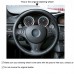 Black PU Artificial Leather Red Marker Car Steering Wheel Cover for BMW M Sport M3 E90 E91 E92 E93 E87 E81 E82 E88 X1 E84