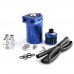 Oil Catch Reservoir Breather Can Tank Filter Kit with Drain Valve Aluminum fuel tank  can oil tank catch