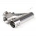 2.25 2.5  3.0 Stainless Steel Headers Y Pipe Electric Exhaust Cutout Dual Valve With Remote Control Cut Out Down Pipe Kit