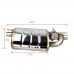 Stainless Steel 2.5 3 IN OUT Tip On Single Exhaust Muffler Dump Valve Exhaust Cutout with Wireless Remote Controller Set