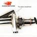 universal 3.0 Inch Stainless Steel Headers Electric Exhaust Cut Out Valve Cutout Kit With Electric Switch Car Installations