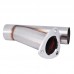 2.5 3.0 Exhaust Cutout Stainless Steel Headers Y Pipe Catback Pair Vacuum Valve Electric Exhaust Tip Muffler Kit