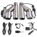 2.0/2.5/3.0 Inch Dual Electric Exhaust Cutout Remote Kit with One Controller