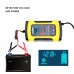 12V 6A Full Automatic Car Battery Charger Power Pulse Repair Chargers Wet Dry Lead Acid Battery Chargers Digital LCD Display