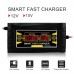 Full Automatic Car Battery Charger 110V/220V To 12V 10A  10ASmart Fast Power Charging For Wet Dry Lead Acid LCD Display EU Plug