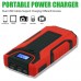 1200A High Capacity 16000mAh 12V Jump Starter Portable Starting Device Power Bank Car Charger For Car Battery Booster Buster