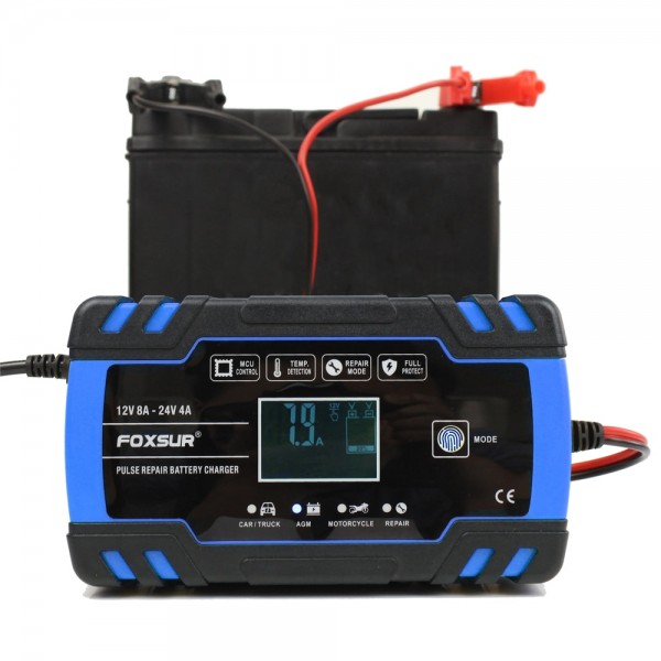 intelligent pulse repair battery charger