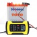 12V 5A Pulse Battery Charger LCD Display, Motorcycle & Car Battery Charger, 12V AGM GEL WET Lead Acid Battery Charger