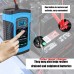 12V 6A Pulse Repair Smart Charger With LCD Display For Motorcycle Car Battery 12V AGM GEL WET Lead Acid Battery Charger EU Plug