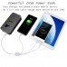 High Power 20000mAh Car Jump Starter 12V 1500A Portable Starting Device Power Bank Car Charger For Car Battery Booster LED