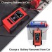 12V 6A/ 24V 3A  Automatic Smart Fast Car Battery Charger Pulse Repair 7-stage Charger For Lithium Iron Lead-acid Calcium