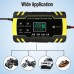 12V 24V Pulse Repairing Charger with LCD Display Motorcycle & Car Battery Charger AGM GEL WET Lead Acid Battery Charger