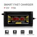 Car Charger Car Battery Charger 12V 6A 10A Car Moto Full Automatic Smart Power Charging Digital LCD Display EU US Plug