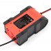 12V 24V 6A car battery charger pulse repair 7-stage charger for lithium iron lead acid lithium battery motorcycle charger