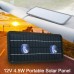 12V 4.5W Car Charger Portable Solar Panel Power Car Boat Battery Charger Backup Outdoor