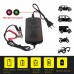 Portable 12V Battery Charger  Car Auto Trickle Maintainer Amp Volt Trickle   Motorcycle  Charger
