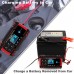 12V/8A 24V/4A Pulse Repair Charger with LCD Display, Motorcycle & Car Battery Charger, AGM Deep cycle GEL Lead-Acid Charger