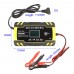 12V 24V Pulse Repairing Charger with LCD Display Motorcycle & Car Battery Charger AGM GEL WET Lead Acid Battery Charger