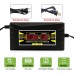 Lead Acid Battery-chargers Smart Fast Power Charging Full Automatic Car Battery Charger 150V-250V  LCD Display US EU Plug 12V 6A