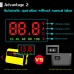 12V 2A LCD Display Smart Charger For Motorcycle Car Battery Full Automatic Charging Adapter Lead Acid AGM GEL 12V AC110V 220V