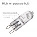 10PCS G9 Halogen Light Bulbs 230-240V 25W/ 40W Frosted / Transparent Capsule Case LED Lamps Lighting Warm White for Home kitchen