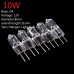 5pcs/lot For Wall Lamp Clear Glass Each With An Inner Box Dimmable G9 Halogen Bulb 20W/40W/60W 220V 2900K Warm White