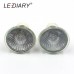 10PCS/Lot Dimmable GU10 Halogen Spot Light 220-240V 35W 50W Super Bright Halogen Bulbs Cup Shape Lamp Clear Quartz Glass