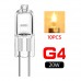 10Pcs Super Bright G4 12V 20W Tungsten Halogen Bulb Lamp Lighting Light Bulb NIVE Cheap Free Shipment