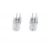 10 PCS Halogen G4 AC12V 20W Lamp JC Type G4 Halogen Light Bulbs G4 Base Clear Halogen inserted beads crystal lamp