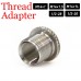 5/8-24 to 1/2-28 Adapter, 5/8-24 to M14*1, M14*1.5, M14x1L, 1/2-20 Adapter for Napa 4003 Wix 24003, Stainless Steel